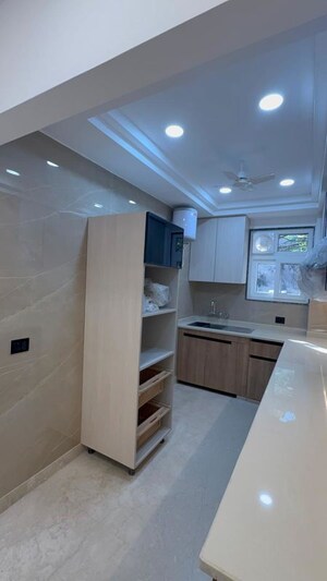 Kitchen in 2 BHK Builder Floor at Kalkaji – for Rent