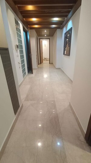 Building Lobby in 3 BHK Builder Floor at Greater Kailash I – for Sale