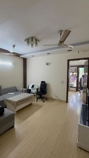 Living Room in 2 BHK Builder Floor at Kalkaji – for Rent