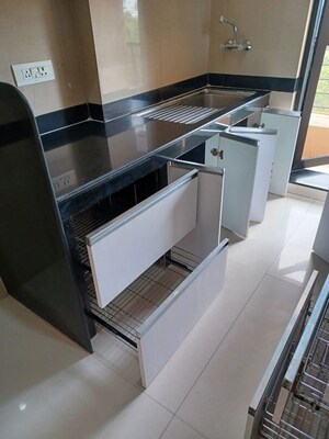 Kitchen in 2 BHK Apartment at Hubtown Rising City, Ghatkopar East – for Rent