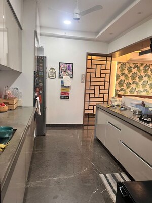 Kitchen in 3.5 BHK Apartment at Bhimjyani Verraton, Manpada – for Rent