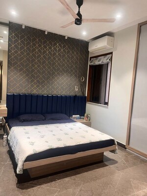 Bedroom in 3.5 BHK Apartment at Bhimjyani Verraton, Manpada – for Rent