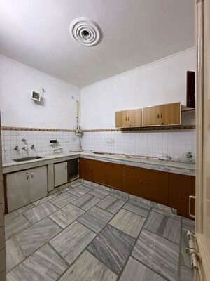 Kitchen in 3 BHK Builder Floor at Kalkaji – for Rent