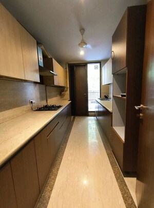 Kitchen in 3 BHK Builder Floor at Panchsheel Enclave – for Rent