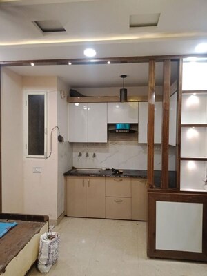 Kitchen in 2 BHK Builder Floor at Dwarka Mor – for Rent