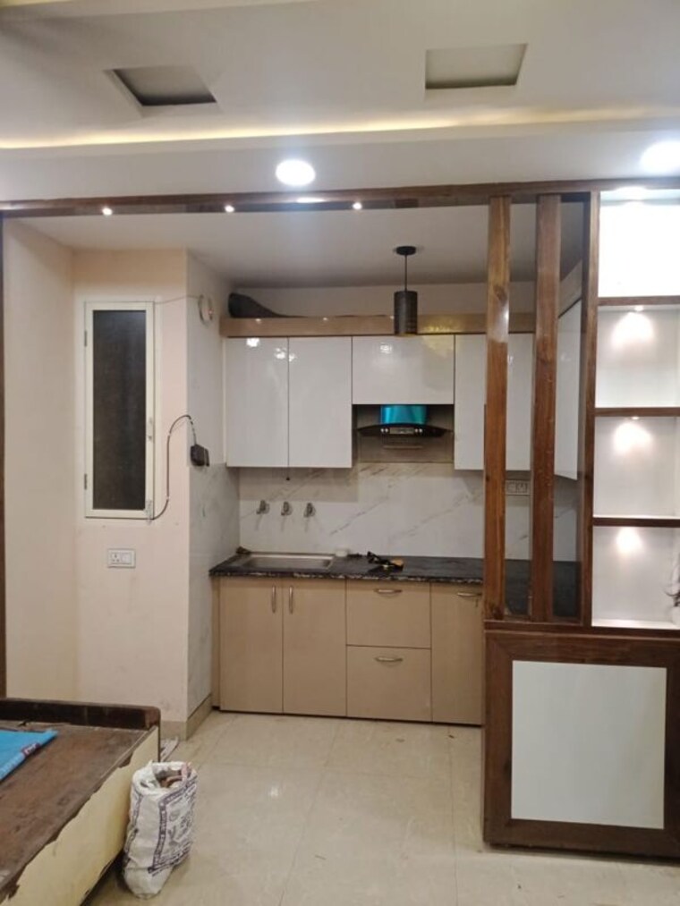 Kitchen, dwarka mor 2 Bedroom 495 Sq.Ft. Builder Floor In Dwarka Mor Delhi 10590693