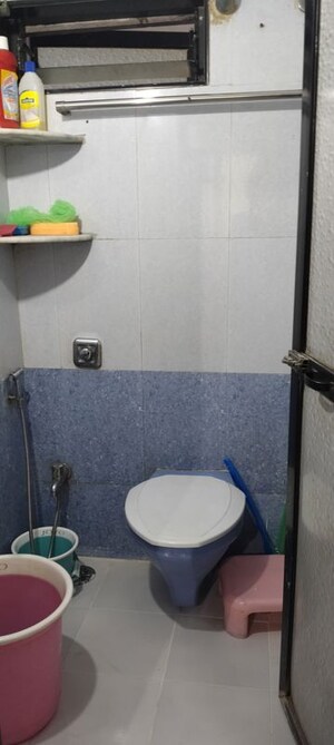 Bathroom in 1 BHK Apartment at Priyadarshini Chs Seawoods, Seawoods – for Sale