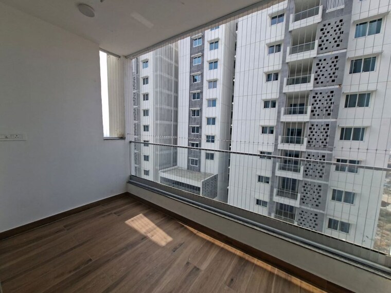 Balcony, jayabheri-the-nirvana 3 Bedroom 1920 Sq.Ft. Apartment In Gopanpally Hyderabad 10590762