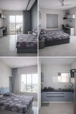 Kitchen in 2 BHK Apartment at Goel Ganga Liviano, Kharadi – for Sale