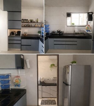 Kitchen in 2 BHK Apartment at Goel Ganga Liviano, Kharadi – for Sale
