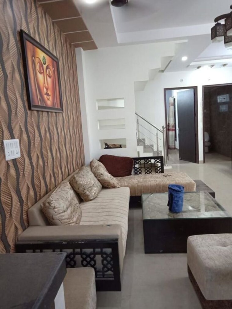 Living Room, home-kamakhya-villas 3 Bedroom 1550 Sq.Ft. Villa In Gaur City 1 Greater Noida 10590802