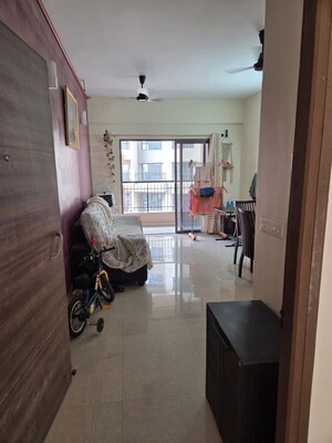 Living Room in 2.5 BHK Apartment at Siddha Happyville, Rajarhat New Town – for Sale