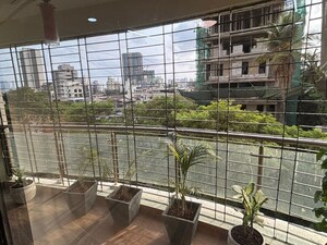 Balcony in 3 BHK Apartment at Sanjeev Enclave, Andheri West – for Rent