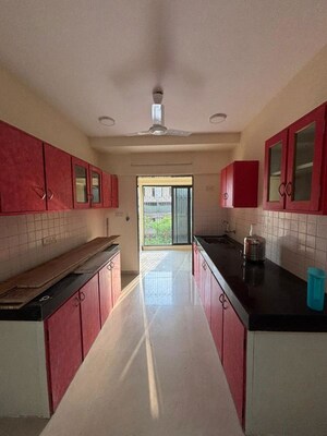 Building Lobby in 3 BHK Apartment at Sanjeev Enclave, Andheri West – for Rent