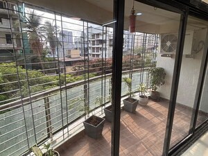 Balcony in 3 BHK Apartment at Sanjeev Enclave, Andheri West – for Rent