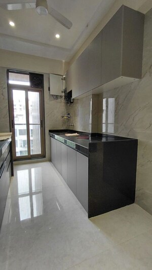 Kitchen in 3 BHK Apartment at Hubtown The Premiere, Andheri West – for Rent