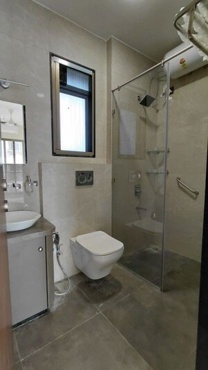 Bathroom in 3 BHK Apartment at Hubtown The Premiere, Andheri West – for Rent