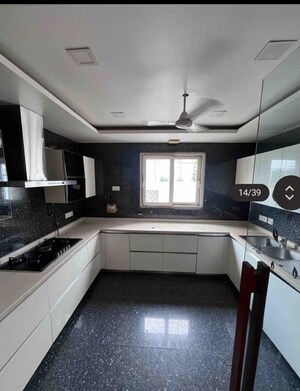 Kitchen in 4 BHK Builder Floor at Panchsheel Park – for Rent