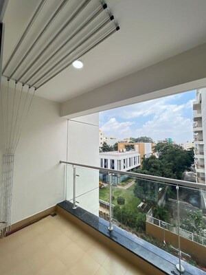 Balcony in 2 BHK Apartment at Salarpuria Sattva Exotic, Kogilu – for Rent