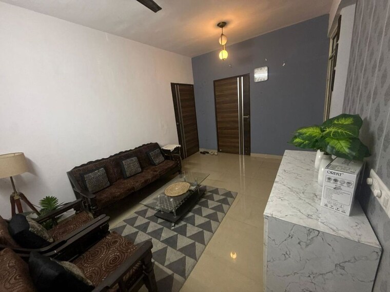 Living Room, conscient-habitat-residences 3 Bedroom 629 Sq.Ft. Apartment In Sector 78 Faridabad 10590894