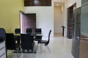 Kitchen in 4 BHK Apartment at Bhusari Colony – for Rent