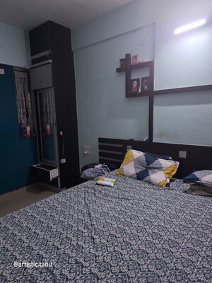 Bedroom in 2 BHK Apartment at BU Bhandari Kaasp Countyy, Wakad – for Rent
