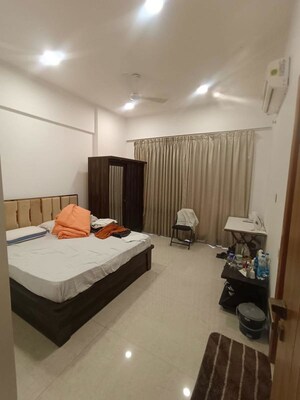 Bedroom in 3 BHK Apartment at Pratik Heights, Ghansoli – for Sale