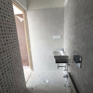 Bathroom in 2 BHK Apartment at Omkar Signet, Malad East – for Rent