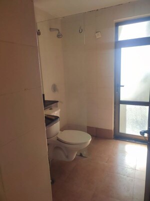 Bathroom in 3 BHK Apartment at Unitech Fresco, Sector 50 – for Rent