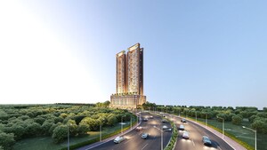2 BHK Apartment – Exterior View View at Neelkanth Palm Avenue, Sector 9 Ghansoli - for Sale