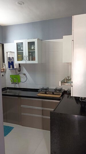 Kitchen in 1 BHK Apartment at Shyam Saran Society, Koregaon Park – for Rent