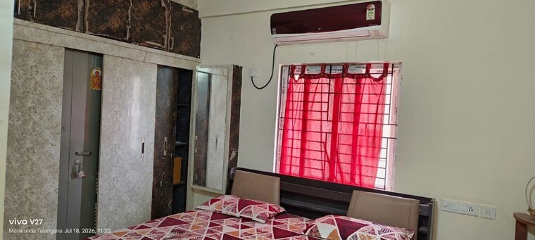 Bedroom, chitrapuri-colony  1000 Sq.Ft. Apartment In Manikonda Hyderabad 10590953