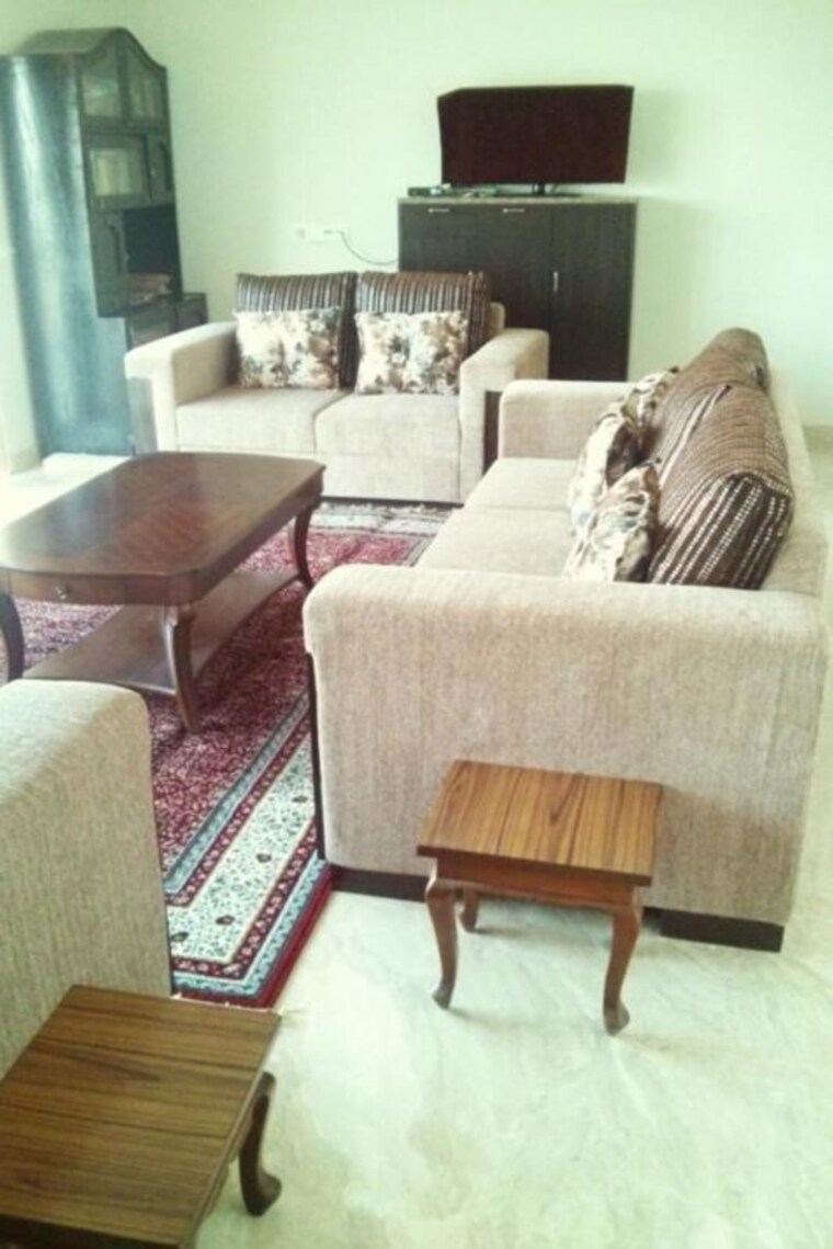 Living Room, rosa-manhattan 3 Bedroom 1600 Sq.Ft. Apartment In Ghodbunder Road Thane 10591012