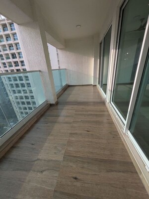 Building Lobby in 4 BHK Apartment at Aurum Q Residences, Ghansoli – for Sale