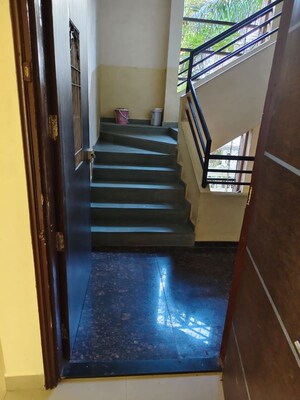 Staircase in 2 BHK Apartment at Suyog Nikunj, Baner – for Rent