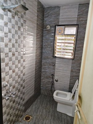 Bathroom in 2 BHK Apartment at Suyog Nikunj, Baner – for Rent