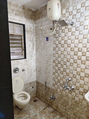 Bathroom in 2 BHK Apartment at Suyog Nikunj, Baner – for Rent