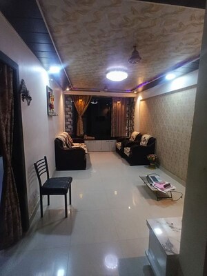 Living Room in 1 BHK Apartment at Kalyan West – for Sale