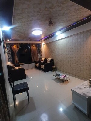 Living Room in 1 BHK Apartment at Kalyan West – for Sale