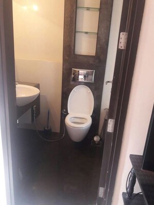 Bathroom in 2 BHK Apartment at Lodha Luxuria Priva, Majiwada – for Sale