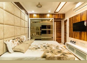 Bedroom in 3 BHK Apartment at Bhagwati Greens 2, Kharghar – for Rent