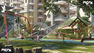 2 BHK Apartment – Exterior View View at Malwa Escon Primera, International Airport Road - for Sale