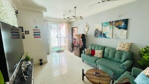 Living Room in 2 BHK Apartment at Brigade Cornerstone Utopia, Varthur – for Sale