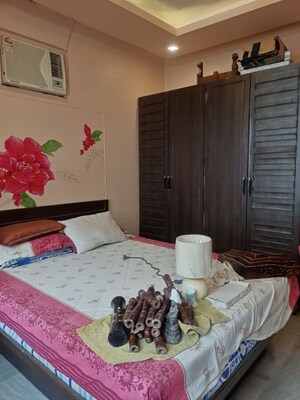 Bedroom in 1 BHK Apartment at Daya Sarita, Gokuldham Colony – for Rent