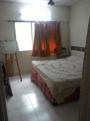 Bedroom in 2 BHK Apartment at Tejashree CHS Bhusari Colony, Bhusari Colony – for Rent