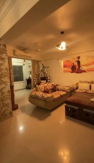 Living Room in 3 BHK Apartment at Vijay Nagar – for Rent