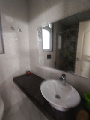 Bathroom in 3 BHK Apartment at Omaxe Hazratganj Residency, Gomti Nagar – for Rent