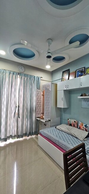 Bedroom in 2 BHK Apartment at Sai Ambience & Sai Vision, Pimple Saudagar – for Rent