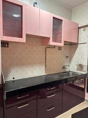 Kitchen in 2 BHK Apartment at BKS Galaxy CHS, Kharghar – for Rent