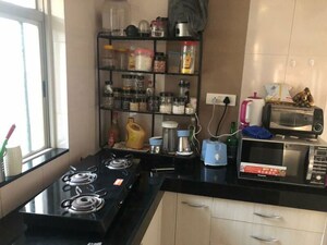 Kitchen in 3 BHK Apartment at Bhusari Colony – for Rent